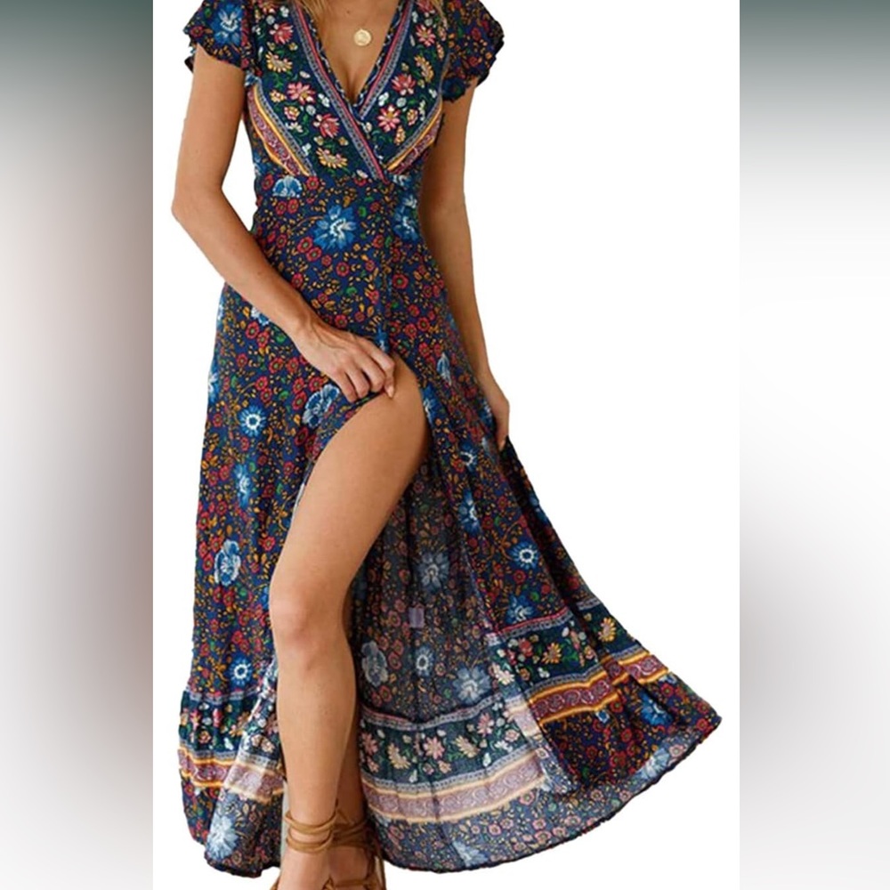 Boho maxi dress